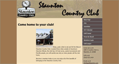 Desktop Screenshot of golfstaunton.com